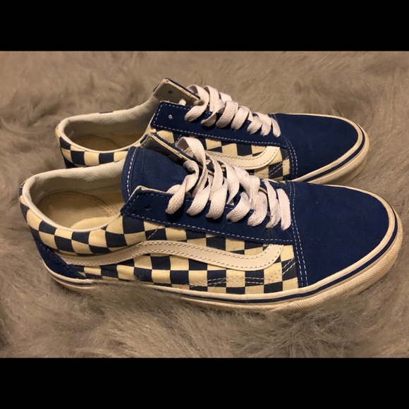 Vans Blue Check Old School - Picture 3 of 3